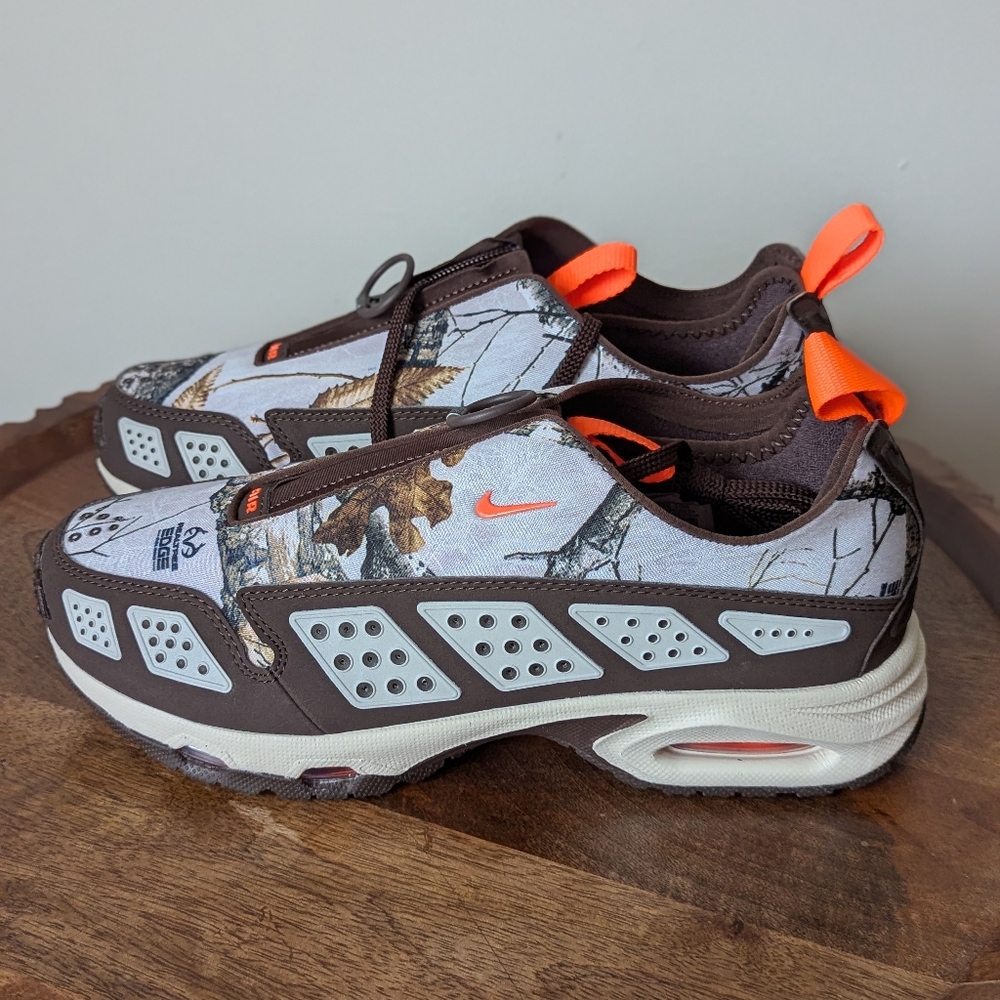 NEW WOMEN'S NIKE AIR MAX SNDR REALTREE CASUAL SHOES Size 8
